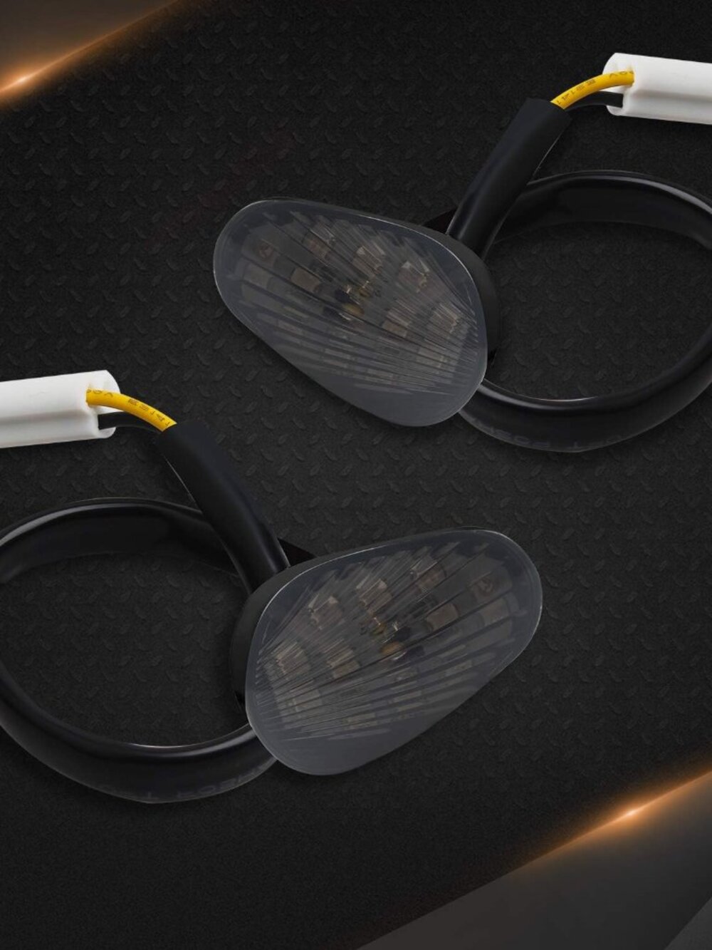 Smoked Flush Mount LED Turn Signal Light Compatible with Yamaha YZF R1 R6 R6S, 1 - Picture 6 of 6